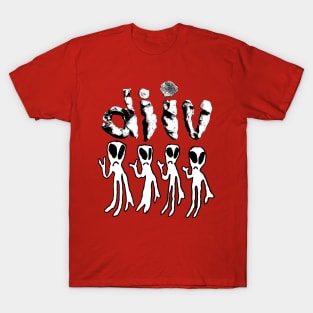 DIIV love aliens T-Shirt